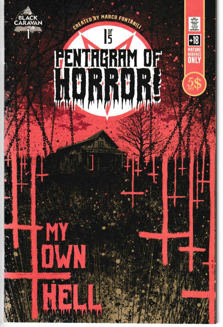 PENTAGRAM OF HORROR #1 "NEW UNREAD"