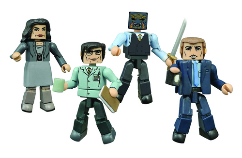 GOTHAM MINIMATES BOX SET