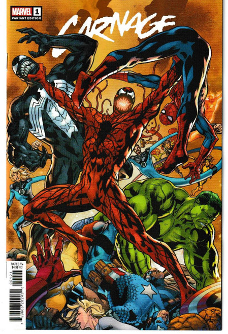 CARNAGE (2022) #01 HITCH VAR (MARVEL 2022)