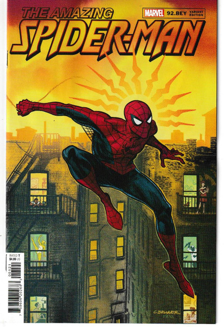 AMAZING SPIDER-MAN (2018) #92.BEY BRUNNER VAR (MARVEL 2022) "NEW UNREAD"