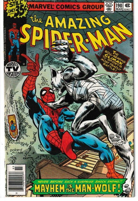 AMAZING SPIDER-MAN #190 (MARVEL 1978)
