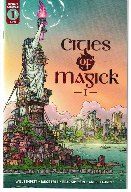 CITIES OF MAGICK #1 (SCOUT 2022) "NEW UNREAD"