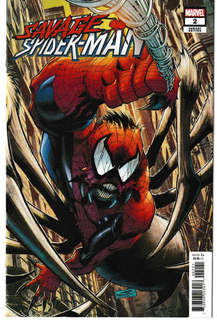 SAVAGE SPIDER-MAN #2 (OF 5) SANDOVAL VAR (MARVEL 2022) "NEW UNREAD"