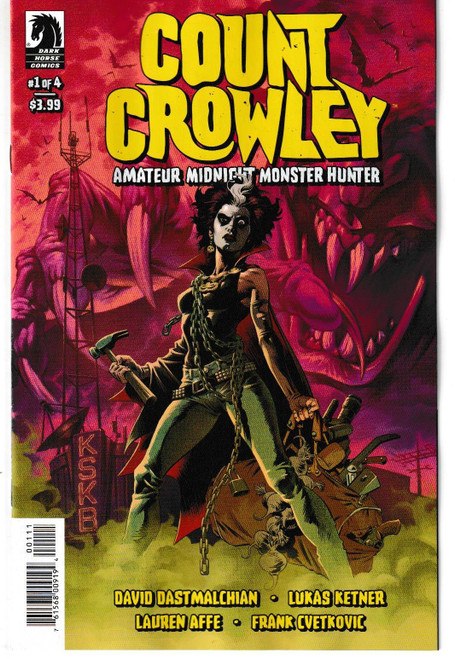 COUNT CROWLEY AMATEUR MIDNIGHT MONSTER HUNTER #1 (OF 4) (DARK HORSE 2022) "NEW UNREAD"