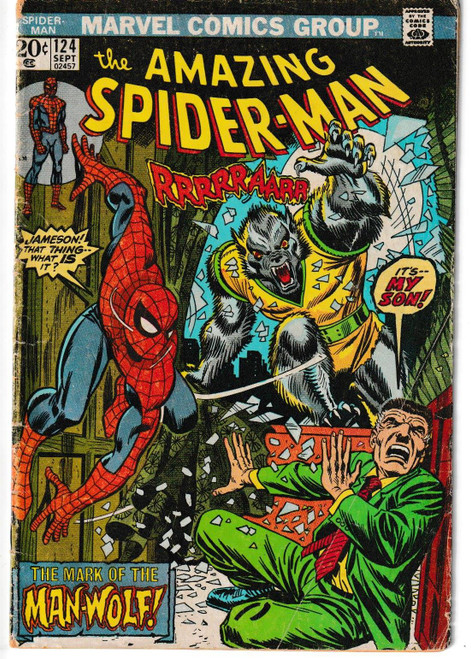 AMAZING SPIDER-MAN #124 (MARVEL 1973)