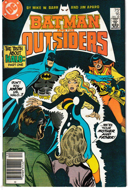 BATMAN AND THE OUTSIDERS #16 (DC 1984)