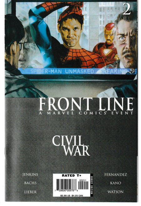 CIVIL WAR FRONTLINE #02 (MARVEL 2006)