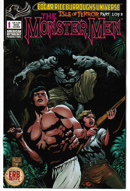 MONSTER MEN ISLE OF TERROR #1 (OF 3) (AMERICAN MYTHOLOGY PRODUCTIONS 2022) "NEW UNREAD"