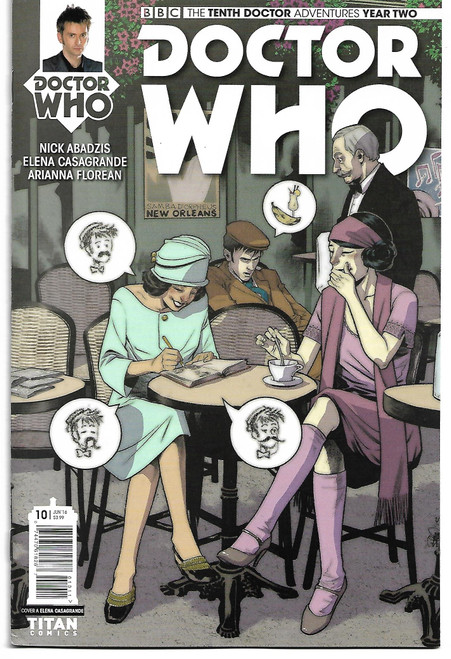 DOCTOR WHO 10TH DOCTOR #10 CVR A (TITAN 2016)