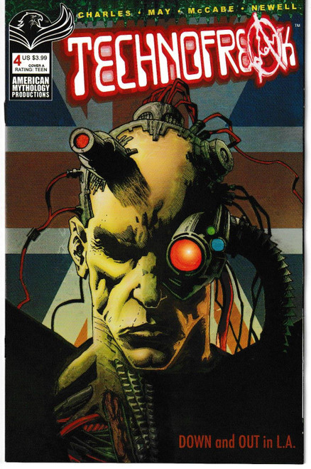 TECHNOFREAK #4 (AMERICAN MYTHOLOGY PRODUCTIONS 2022) "NEW UNREAD"