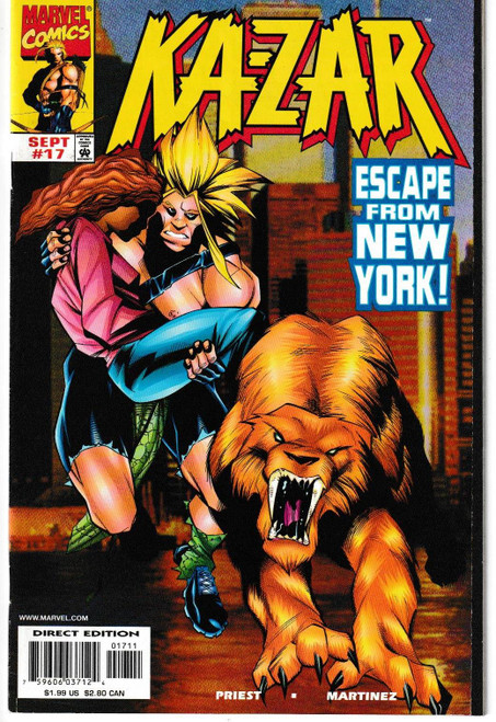 KAZAR (1997) #17 (MARVEL 1998)