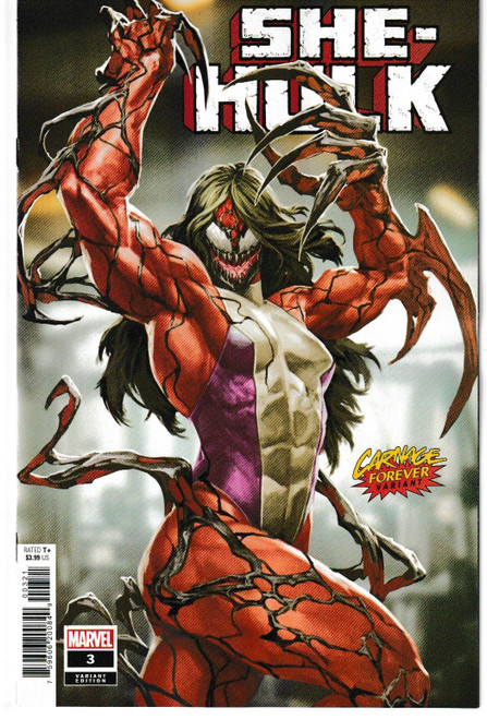 SHE-HULK (2022) #03 CARNAGE FOREVER VAR (MARVEL 2022) "NEW UNREAD"