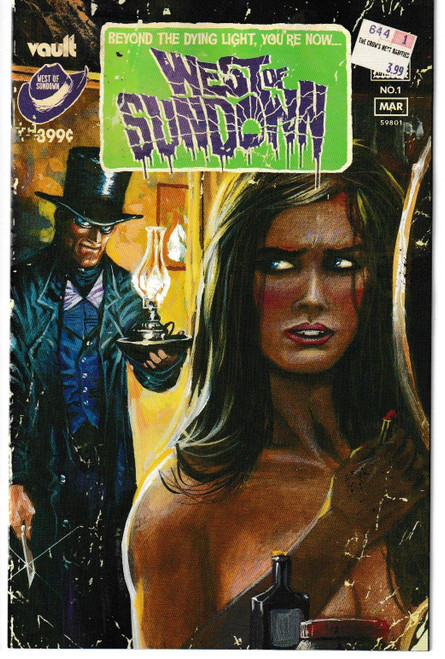 WEST OF SUNDOWN #01 THANK YOU VARIANT (VAULT 2022) "NEW UNREAD"