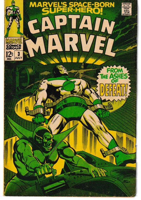 CAPTAIN MARVEL #03 (MARVEL 1968)