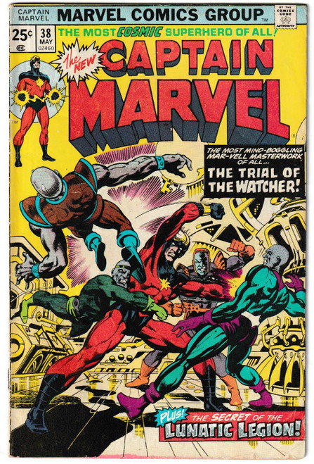 CAPTAIN MARVEL #38 (MARVEL 1975)