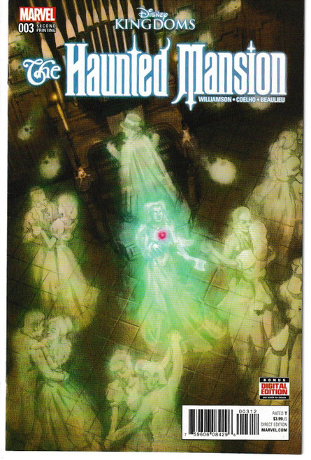 HAUNTED MANSION #3 (OF 5) GIST 2ND PRINT VAR (MARVEL 2016) "NEW UNREAD"