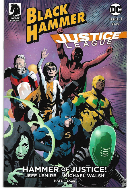 BLACK HAMMER JUSTICE LEAGUE #1, 2, 3, 4 & 5 (OF 5) B COVERS (DARK HORSE 2019)