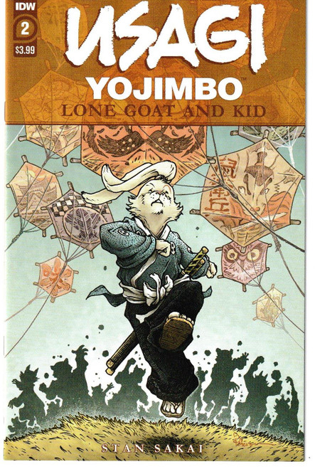 USAGI YOJIMBO LONE GOAT & KID #2 (OF 6) (IDW 2022) "NEW UNREAD"