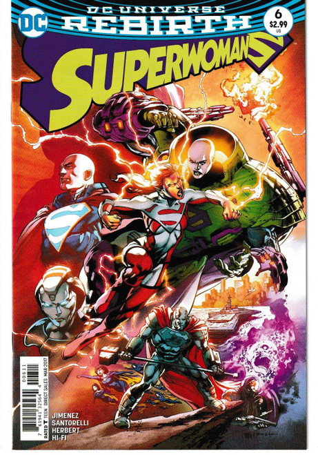 SUPERWOMAN #06 (DC 2017) "NEW UNREAD"