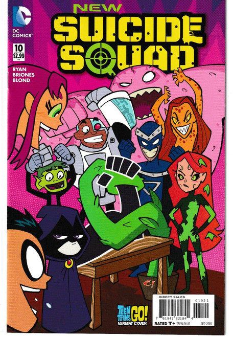 NEW SUICIDE SQUAD #10 TEEN TITANS GO VAR ED (DC 2015)