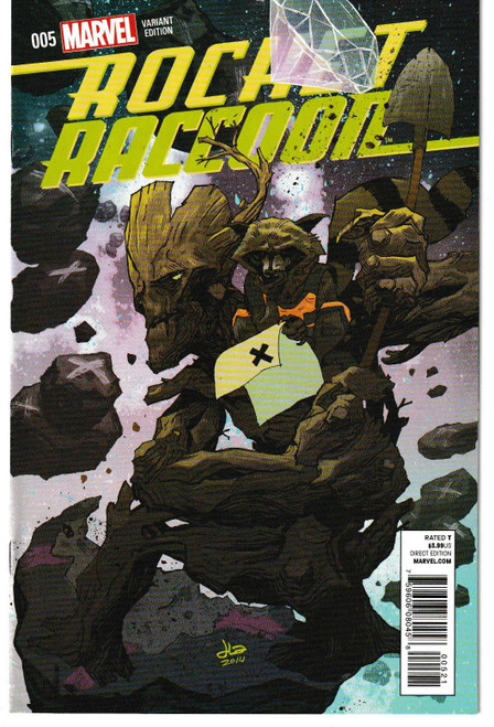 ROCKET RACCOON (2014) #05 ROCKET RACCOON AND GROOT VAR (MARVEL 2014)