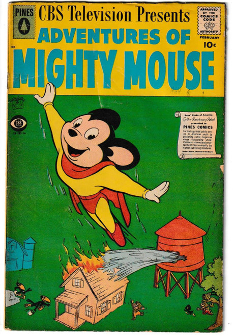 ADVENTURES OF MIGHTY MOUSE #142 (PINES 1959)