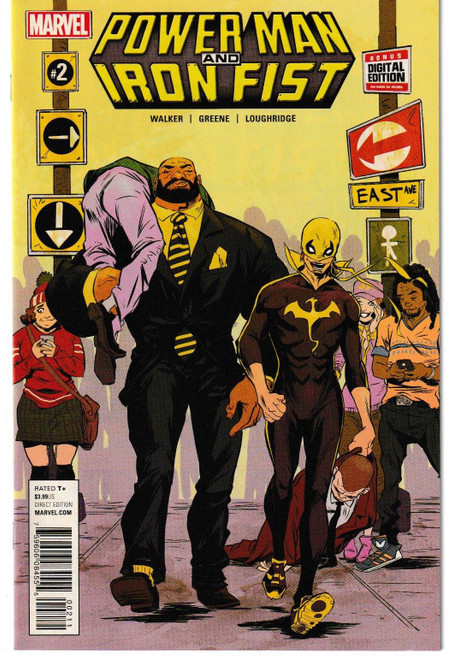 POWER MAN AND IRON FIST #02 (MARVEL 2016) "NEW UNREAD"