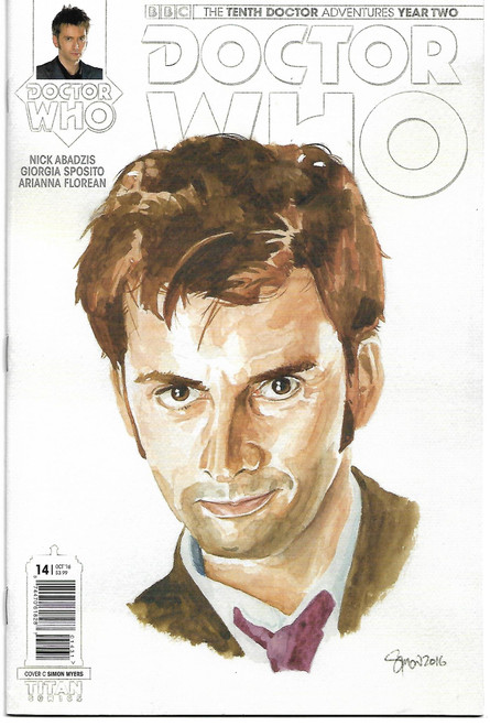 DOCTOR WHO 10TH DOCTOR #14 CVR C (TITAN 2016)