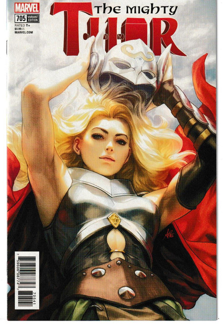 MIGHTY THOR (2015) #705 ARTGERM VAR (MARVEL 2018) "NEW UNREAD"