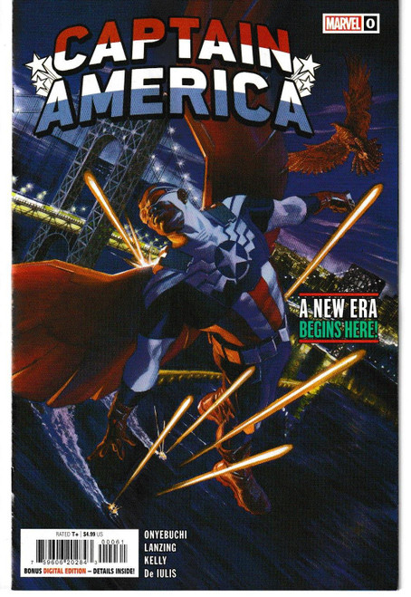 CAPTAIN AMERICA (2022) #0 SAM WILSON VAR (MARVEL 2022) "NEW UNREAD"