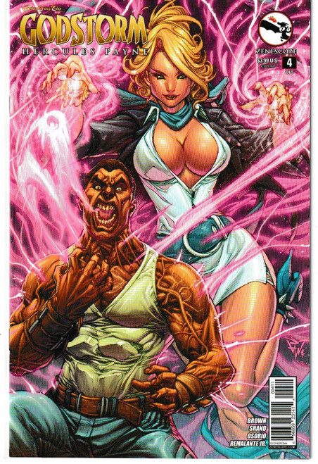 GFT GODSTORM HERCULES PAYNE #4 (OF 5) A CVR PANTALENA (ZENESCOPE 2014) "NEW UNREAD"