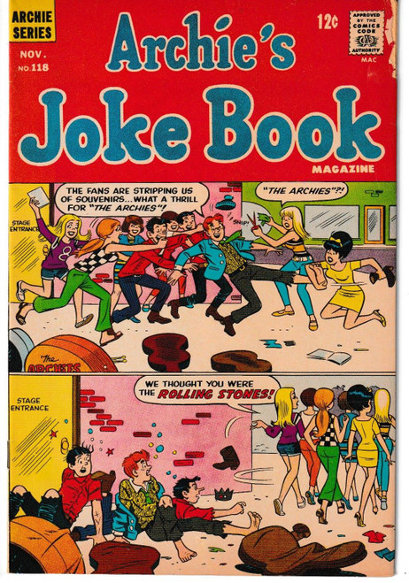 ARCHIES JOKE BOOK #118 (ARCHIE 1967)