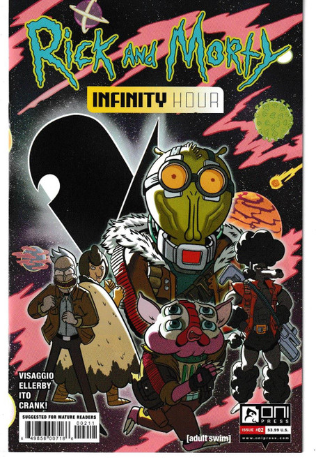 RICK AND MORTY INFINITY HOUR #2 (OF 4) CVR A (ONI 2022) "NEW UNREAD"