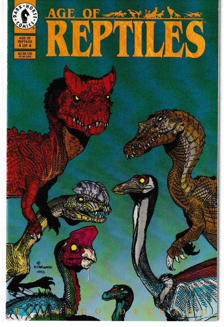 AGE OF REPTILES #4 (DARK HORSE 1994)