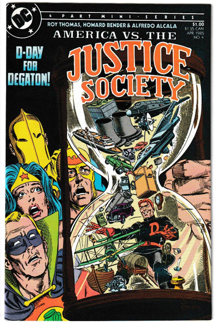 AMERICA VS THE JUSTICE SOCIETY #4 (DC 1985)