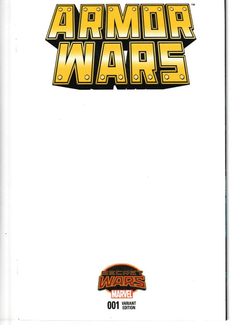 ARMOR WARS #1 BLANK VAR (MARVEL 2015) "NEW UNREAD"