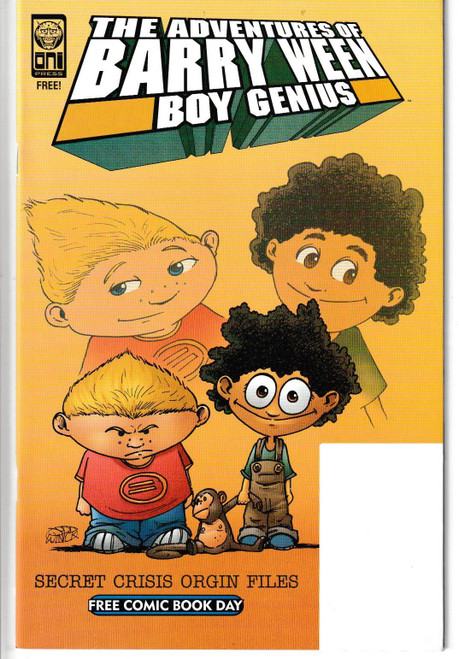 BARRY WEEN BOY GENIUS SECRET CRISIS ORIGIN FILES (ONI 2004) FREE COMIC BOOK DAY 2004