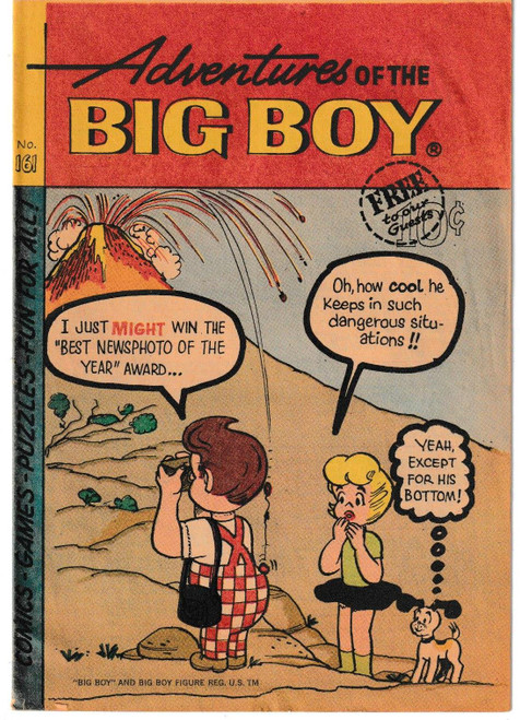 ADVENTURES OF THE BIG BOY #161 (WEBS ADV 1969)