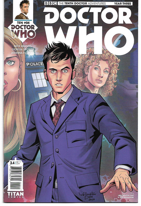 DOCTOR WHO 10TH DOCTOR #4 (TITAN 2017)