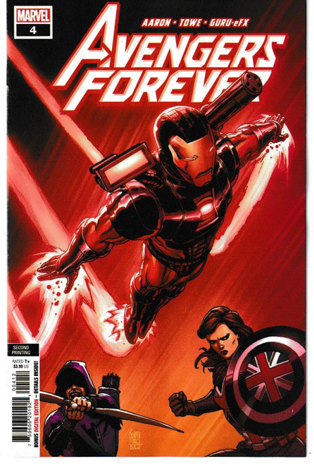 AVENGERS FOREVER (2021) #04 2ND PRINT CAMUNCOLI VAR (MARVEL 2022) "NEW UNREAD"