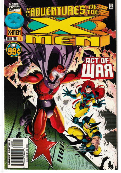 ADVENTURES OF THE X-MEN #05 (MARVEL 1996)