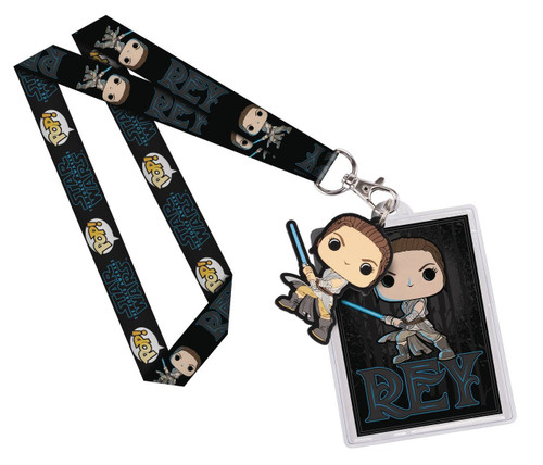 POP STAR WARS REY LANYARD