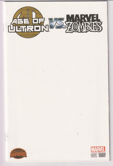 AGE OF ULTRON VS MARVEL ZOMBIES #1 BLANK VAR (MARVEL 2015) "NEW UNREAD" C2
