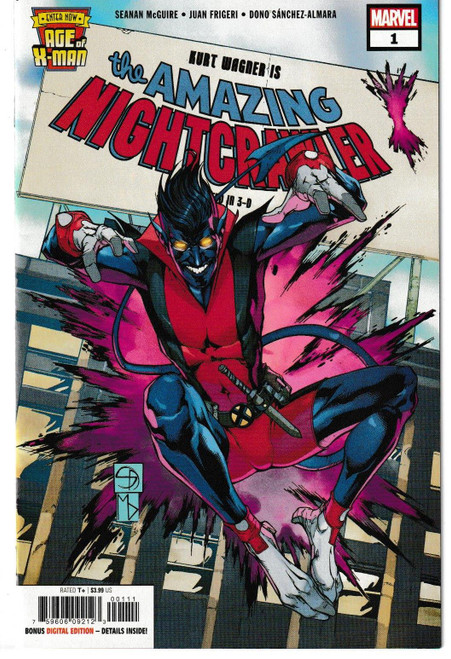 AGE OF X-MAN AMAZING NIGHTCRAWLER #1 (OF 5) (MARVEL 2019) "NEW UNREAD"