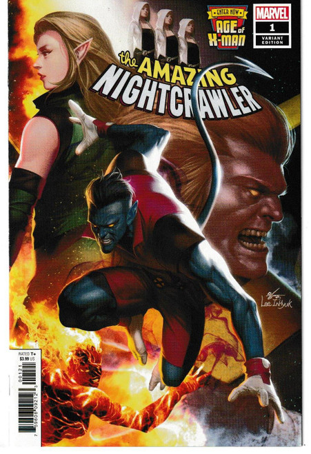AGE OF X-MAN AMAZING NIGHTCRAWLER #1 (OF 5) INHYUK LEE CONNE (MARVEL 2019) "NEW UNREAD"
