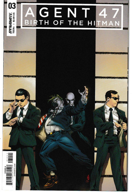 AGENT 47 BIRTH OF THE HITMAN #3 (DYNAMITE 2018)