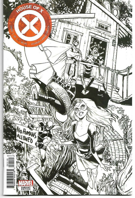 HOUSE OF X #1 (OF 6) PARTY SKETCH VAR (MARVEL 2019) "NEW UNREAD"