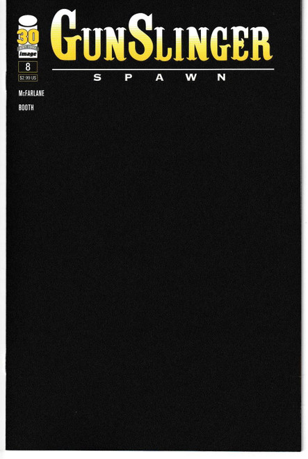 GUNSLINGER SPAWN #08 CVR B BLANK SKETCH CVR (IMAGE 2022) "NEW UNREAD"