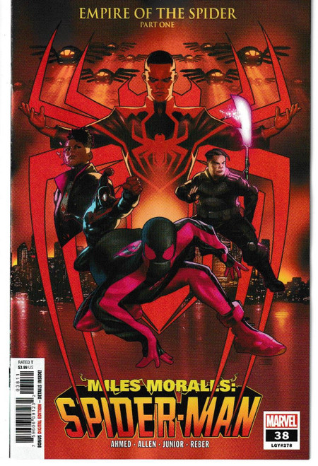 MILES MORALES SPIDER-MAN #38 (MARVEL 2022) "NEW UNREAD"