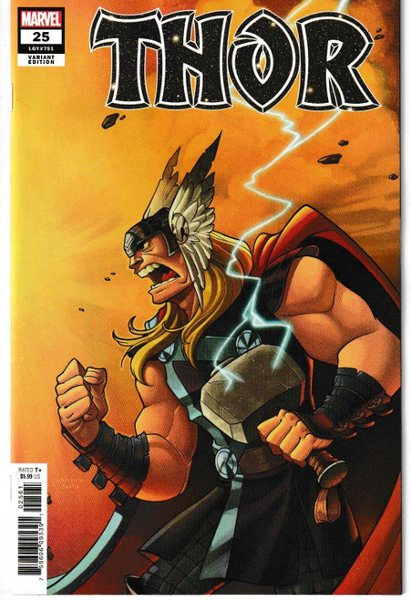 THOR (2020) #25 ZULLO VAR (MARVEL 2022) "NEW UNREAD"